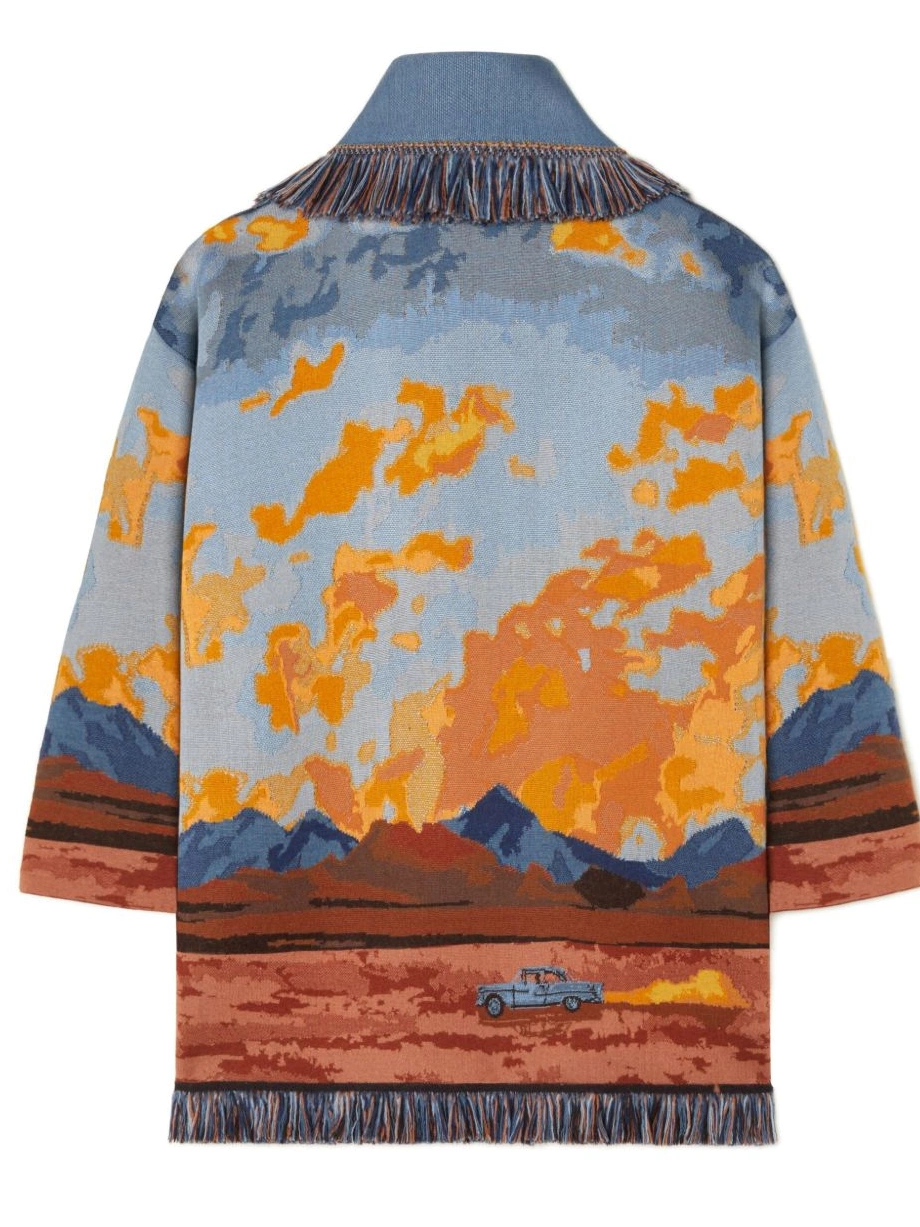 Affordable Alanui Women wool-blend cardigan On Road The 0704